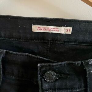 Levi’s Mile High Super Skinny Jeans